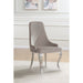 Luxury Upholstered Back Dining Chairs (Set of 2) Furniture Max