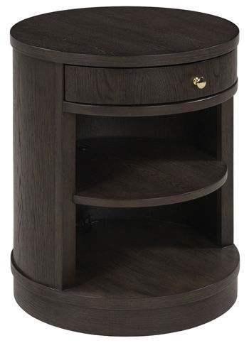 Leighmour - Accent Table - Dark Brown Signature Design by Ashley®
