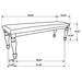 Kavita - Upholstered Dining Bench - Charcoal Furniture Max