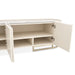 Lisbon - Media Cabinet - Silken Matte Cream Michael Amini