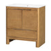 Softened Modern Bathroom Vanity With Sink Noble House