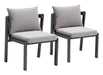 Horizon - Dining Chair (Set of 2) - Gray Zuo Modern