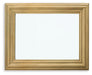 Keneriah - Accent Mirror - Gold Finish Signature Design by Ashley®