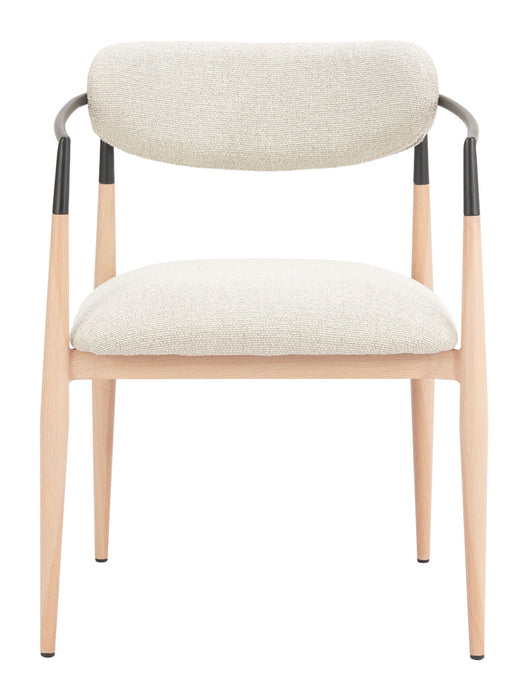 Equinox - Dining Chair - Oyster Gray / Natural Zuo Modern