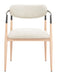 Equinox - Dining Chair - Oyster Gray / Natural Zuo Modern