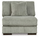 Lindyn - Armless Chair - Fog Signature Design by Ashley®