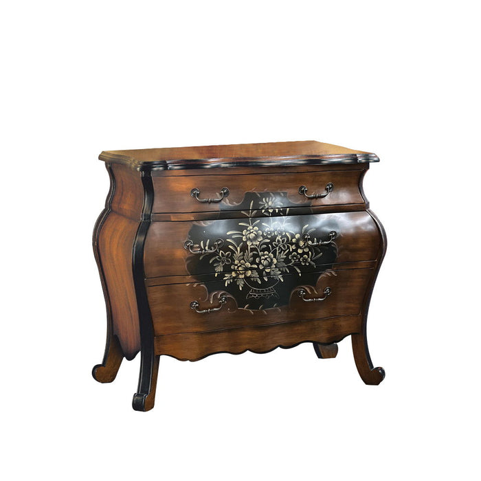 Roma - 37" Chest - Oak & Antique Black ACME