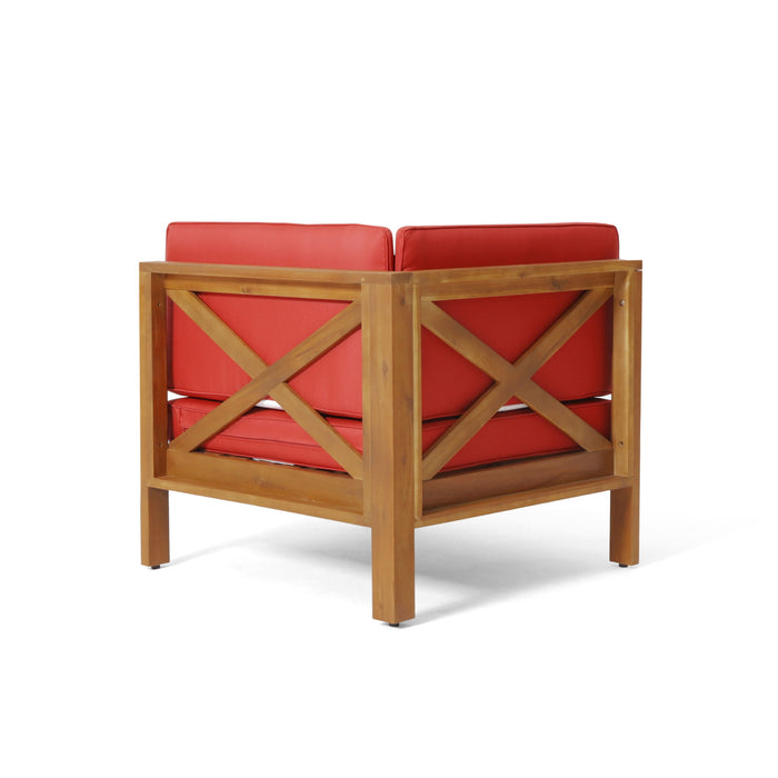 Brava - X Back Corner Chair