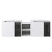 Wall Mounted Bathroom Vanity With Sink, Soft Close Doors, Cabinet & Half Door Home Essentials