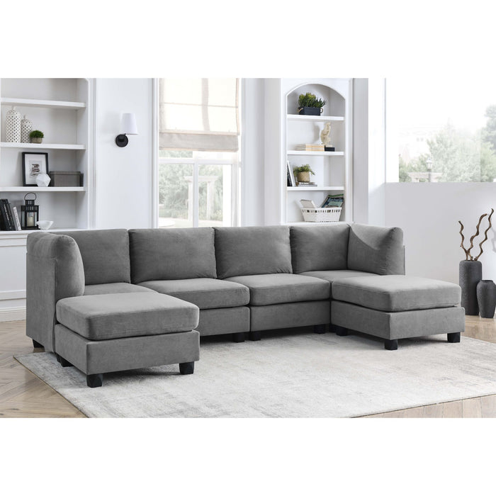 Upholstered Modular Sectional Home Essentials