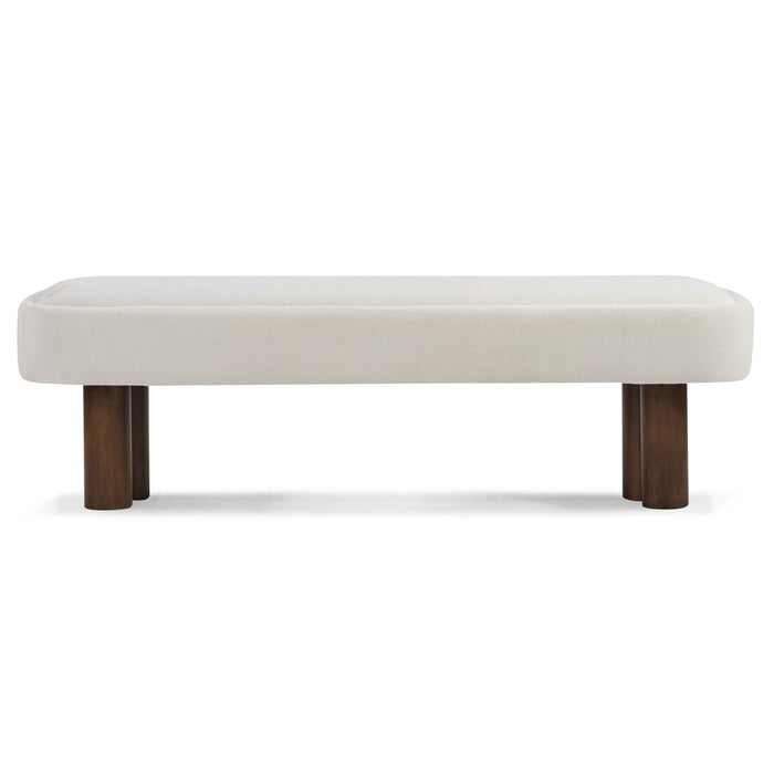 Indoor Upholstered Dining Bench Noble House