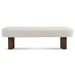 Indoor Upholstered Dining Bench Noble House