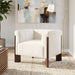 Accent Chair With Tight Back For Living Room Noble House