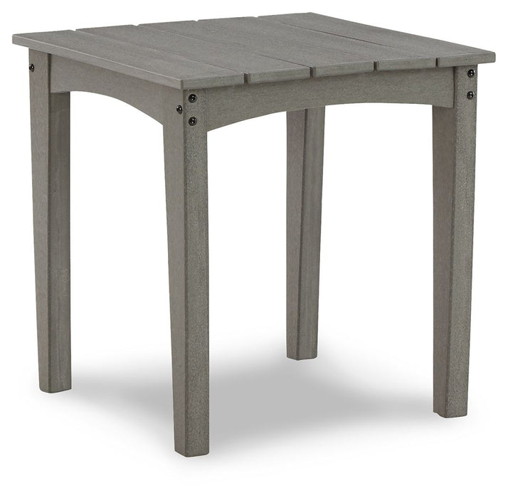 Visola - Square End Table - Gray Signature Design by Ashley®