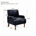 Accent Comfortable Upholstered Armchair For Living Room Home Essentials