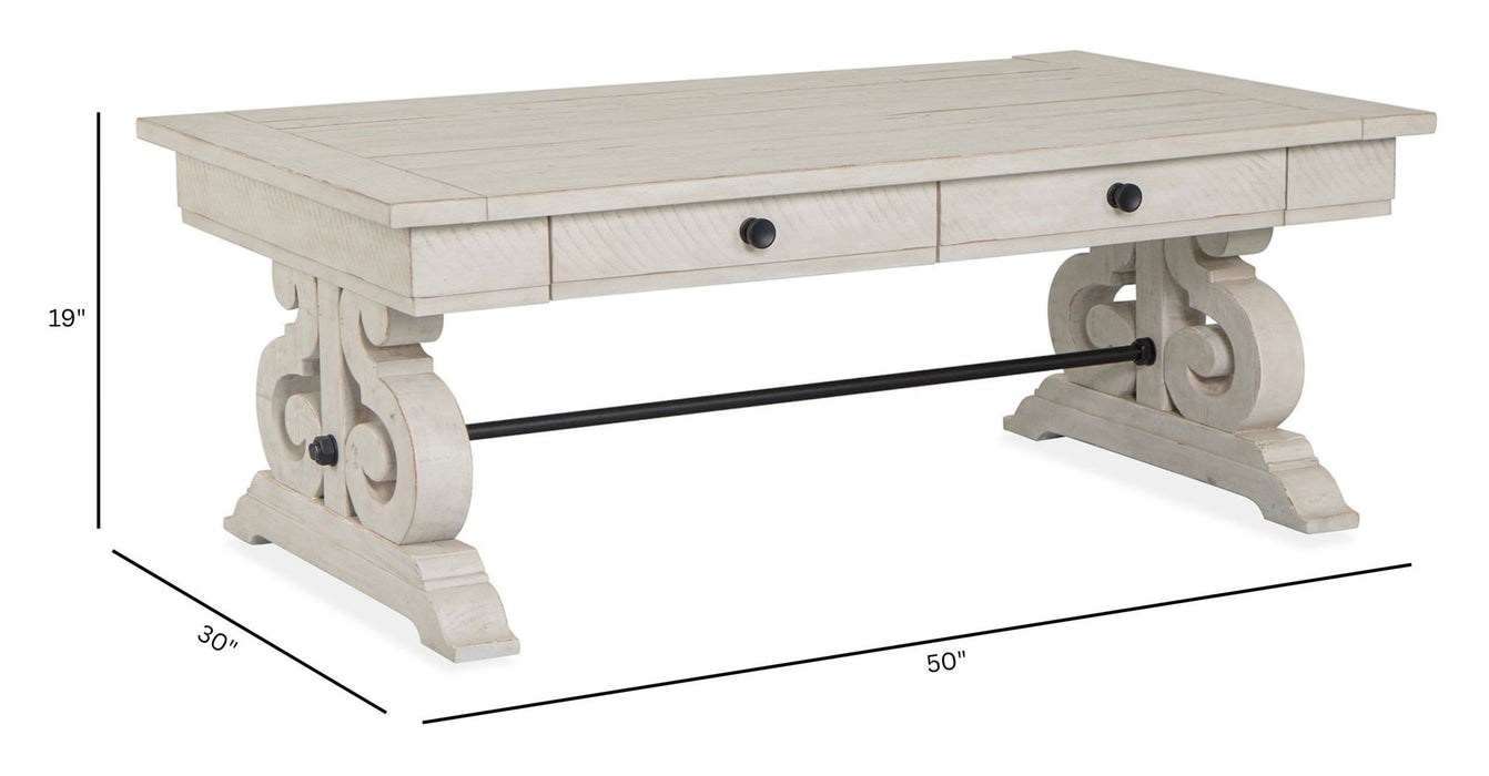 Bronwyn - Rectangular Cocktail Table - Alabaster Magnussen Furniture