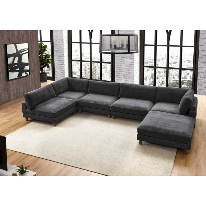 Modern Modular Sectional With Adjustable Back Support Home Essentials