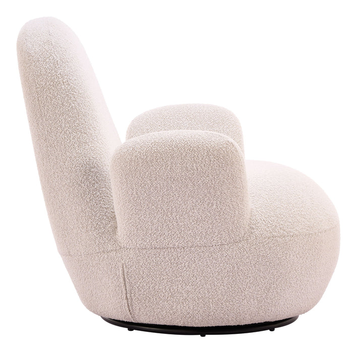 Lunet - Swivel Chair - White Zuo Modern