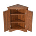 Triangle Bathroom Storage Cabinet With Adjustable Shelves, Freestanding Floor Cabinet For Home Kitchen Hearth and Haven
