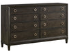 Fenwick - Dresser - Dark Brown Universal Furniture