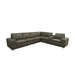 Upholstered Large Arms Sectional With Recliner Seats Home Essentials