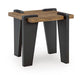 Weathermore - Square End Table - Brown / Black Signature Design by Ashley®