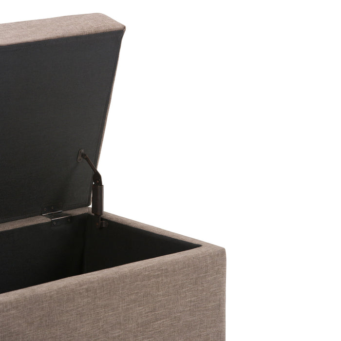 Darcy - Upholstered Storage Ottoman Bench Simpli-Home