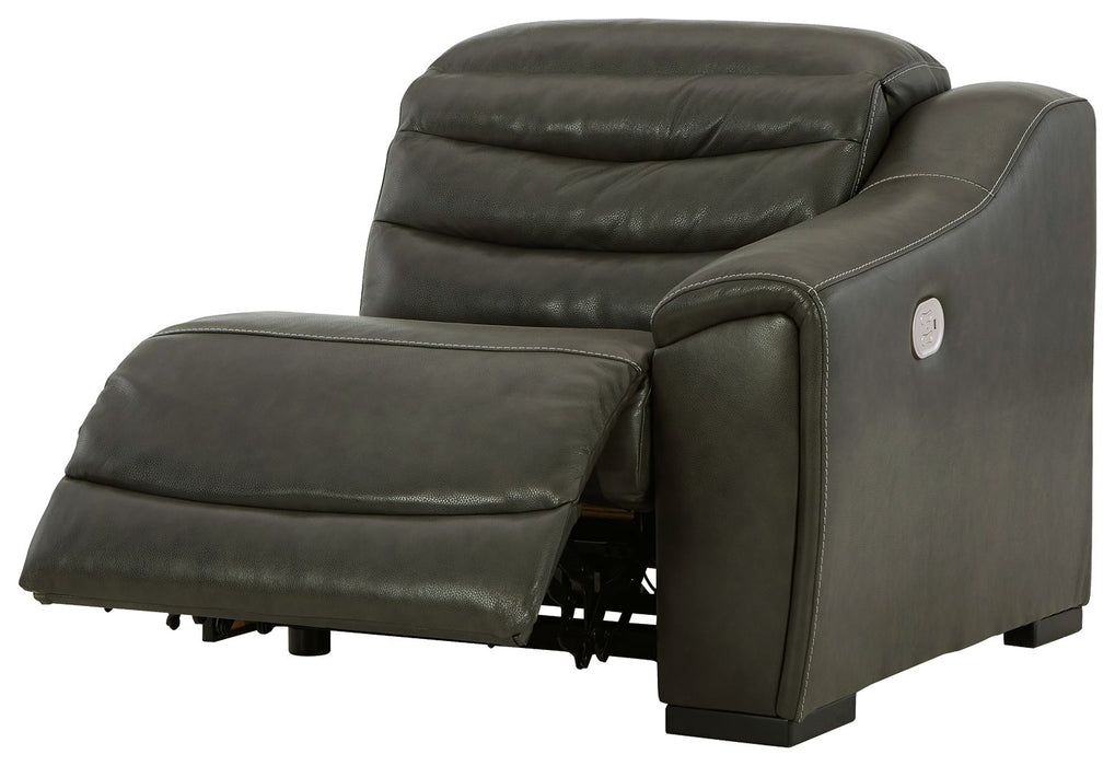 Center Line - RAF Zero Wall Power Recliner - Dark Gray