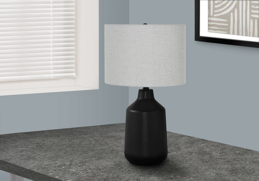 Lighting, Table Lamp, Concrete, Contemporary