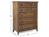 Bay Creek - Drawer Chest - Toasted Nutmeg Magnussen Furniture