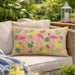 Summer Outdoor Lumbar Flamingo Pillows - Multi Daily Nest
