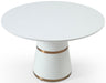 Hans - Dining Table - White Meridian Furniture
