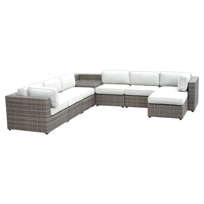 Weather - Resistant Sectional - Stain And Fade Resistant, Removable Cushions - Outdoor Comfort, Indoor Looks