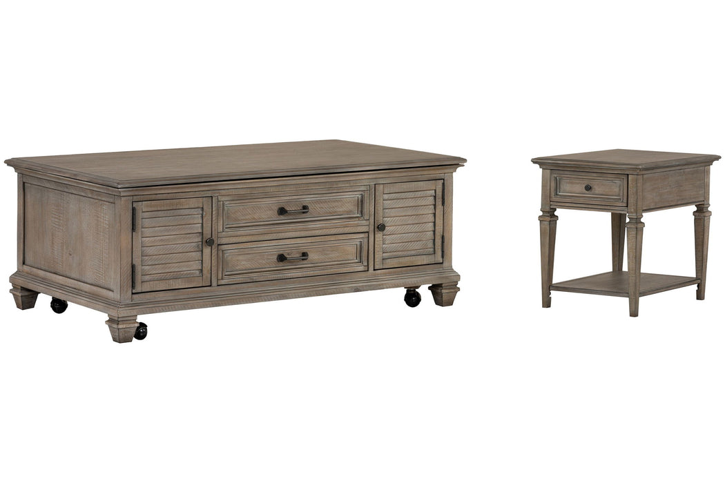 Lancaster - Lift Top Storage Cocktail Table Set Magnussen Furniture