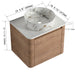 Wall Mounted Bathroom Vanity With Art Sink, 1 Soft Close Door Home Essentials