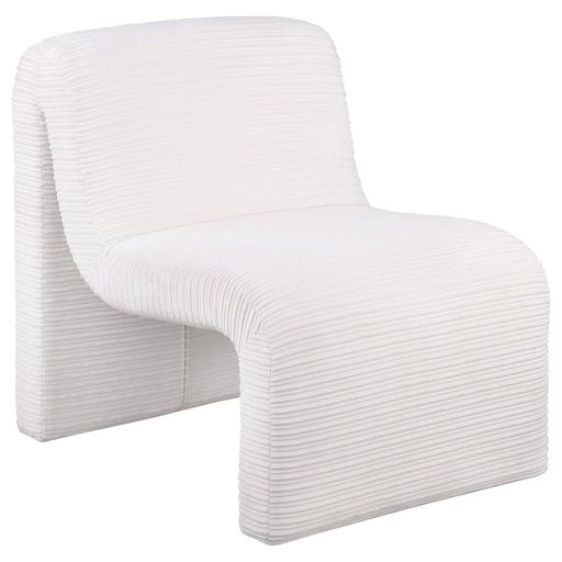 Winne - Curved Armless Accent Chair Furniture Max