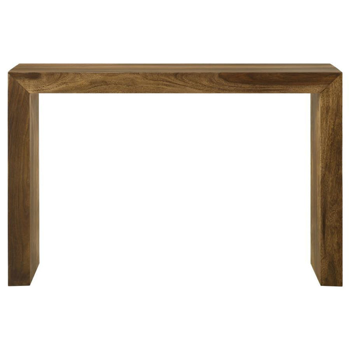 Odilia - Rectangular Solid Wood Sofa Table - Auburn