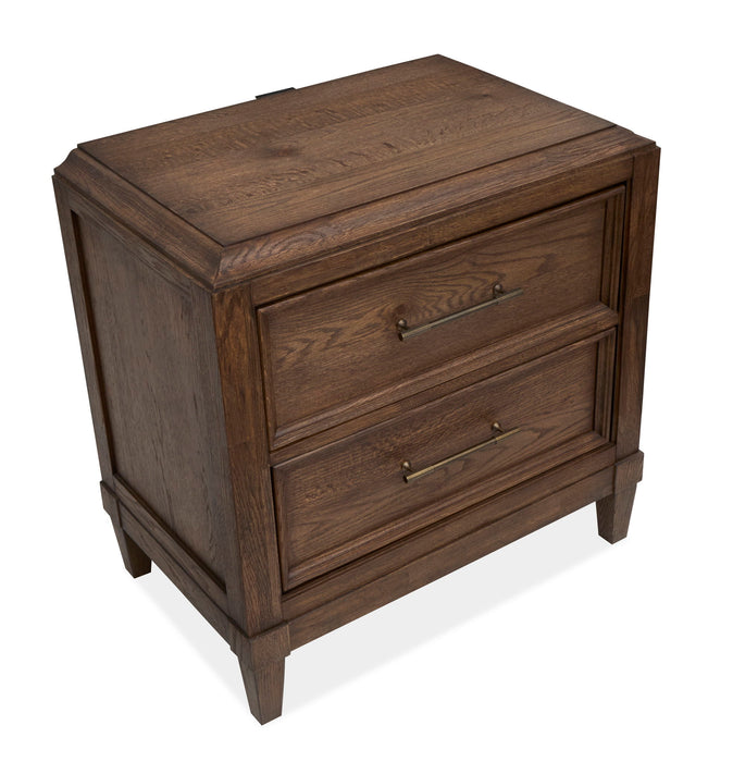 Groveland Park - Drawer Nightstand - Antique Coffee Magnussen Furniture