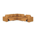Upholstered Large Arms Sectional With Recliner Seats Home Essentials