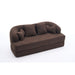 Foldable Sofa Bed, Boneless Couch Convertible Sleeper With 4 Pillows Home Essentials