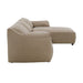 Veata - Sectional Sofa - Light Brown Suede ACME