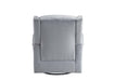 Zeger - Swivel Chair With Glider - Gray Fabric ACME
