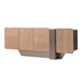 Bristol Point - Console Table - Saddle Brown Michael Amini