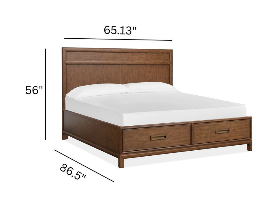 Ridgefield - Complete Panel Storage Bed Magnussen Furniture