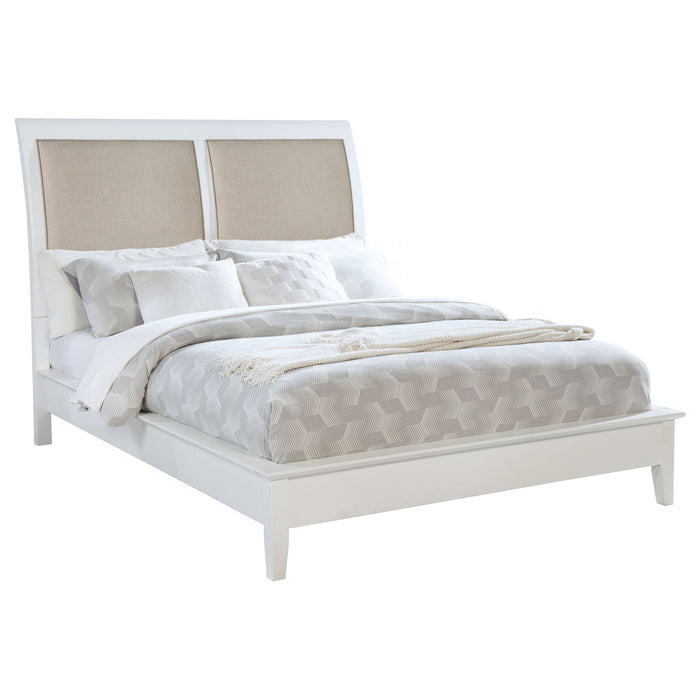 Talia - Queen Bed - White