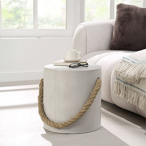 Gene - Accent Table - Natural Gray ACME