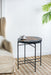 Side Table - Black / Brown Home Essentials