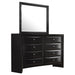 Palamino - 8 Drawer Dresser With Mirror - Black Furniture Max