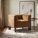 Accent Chair With Tight Back For Living Room Noble House