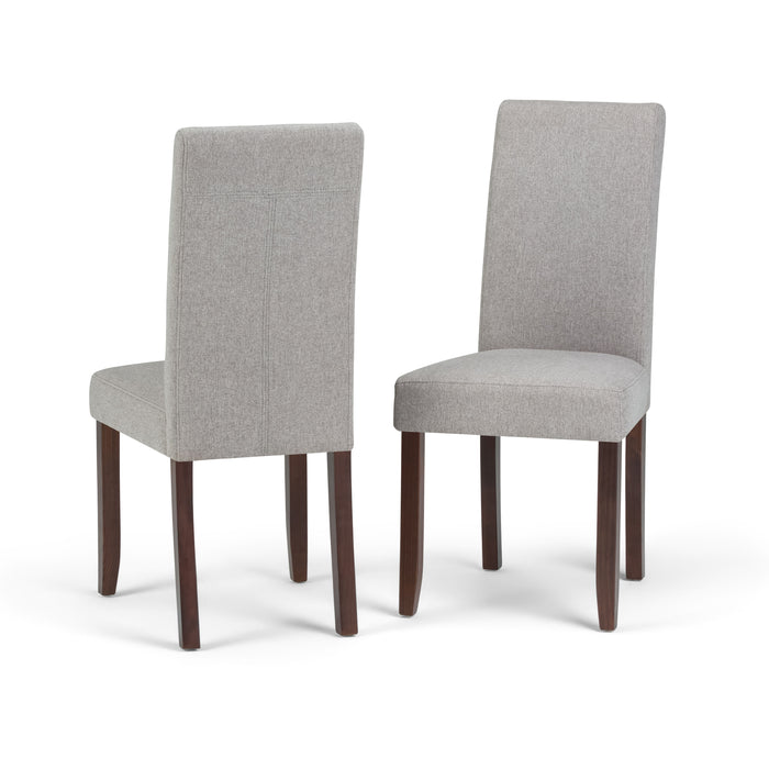 Acadian - Parson Dining Chair (Set of 2) - Cloud Gray